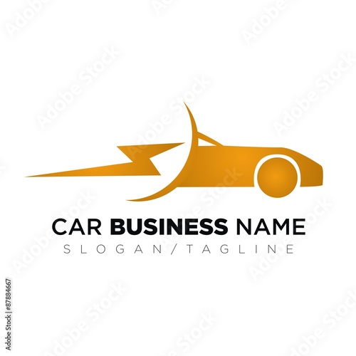 Car vector logo icon