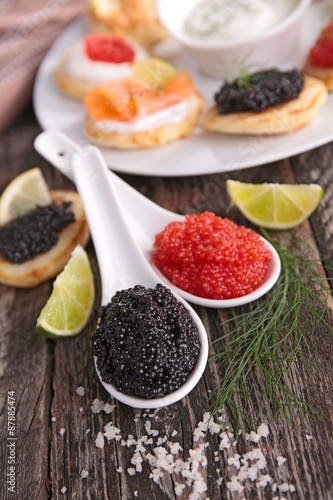fresh caviar