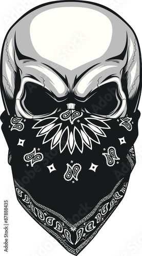 Skull bandana