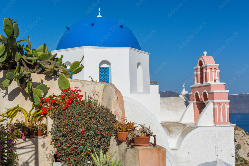 Obraz premium Greece, island of Santorini.