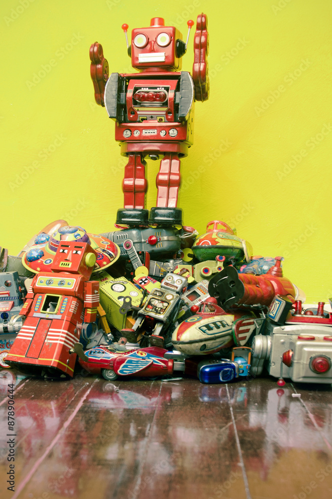 Naklejka premium robots