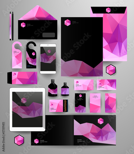 Corporate identity templates