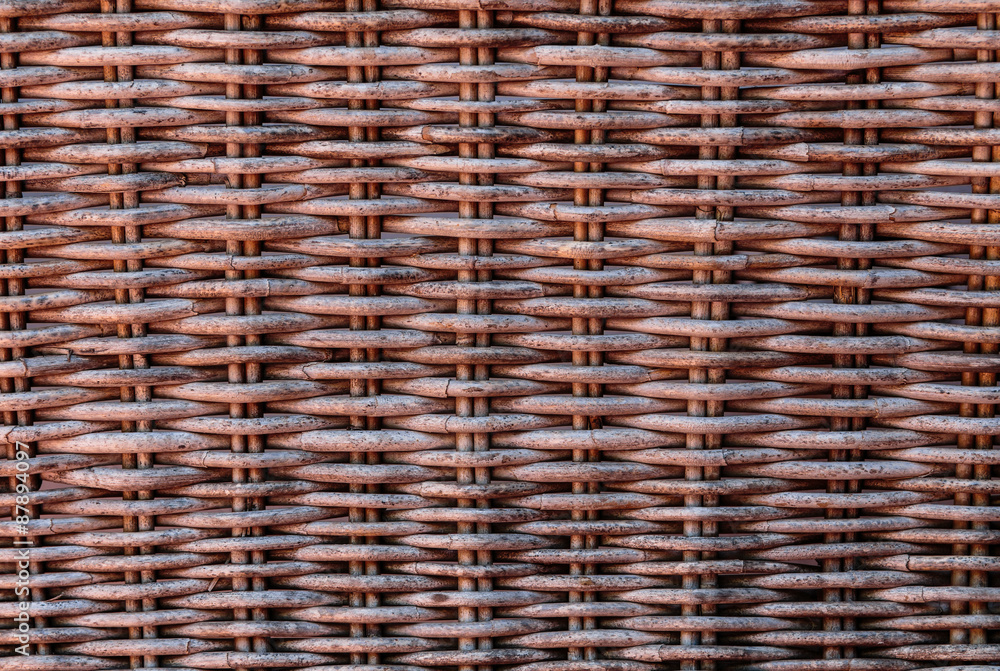 Woven wicker texture Woven wicker texture