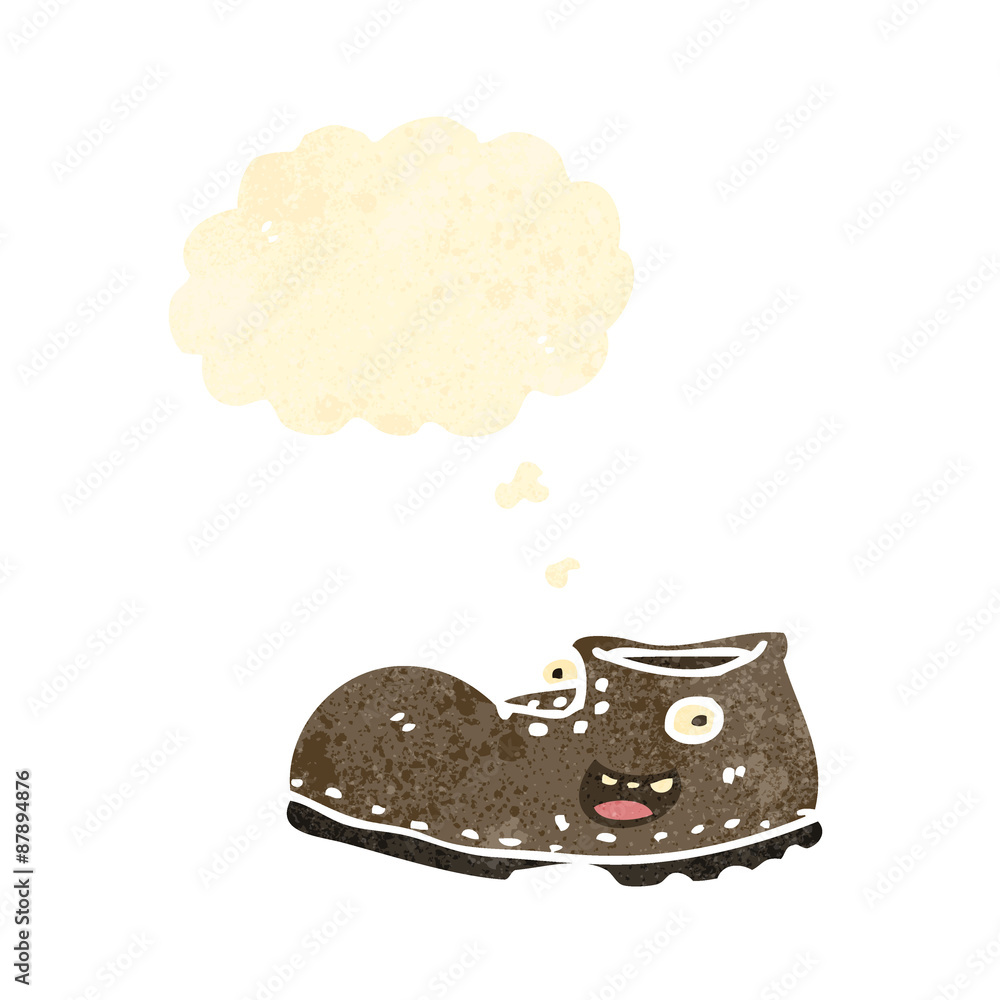 old boot retro cartoon old boot retro cartoon