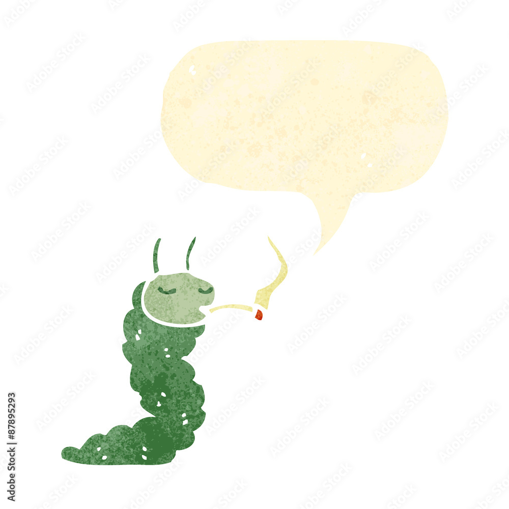 retro cartoon caterpillar smoking cigarette retro cartoon caterpillar smoking cigarette