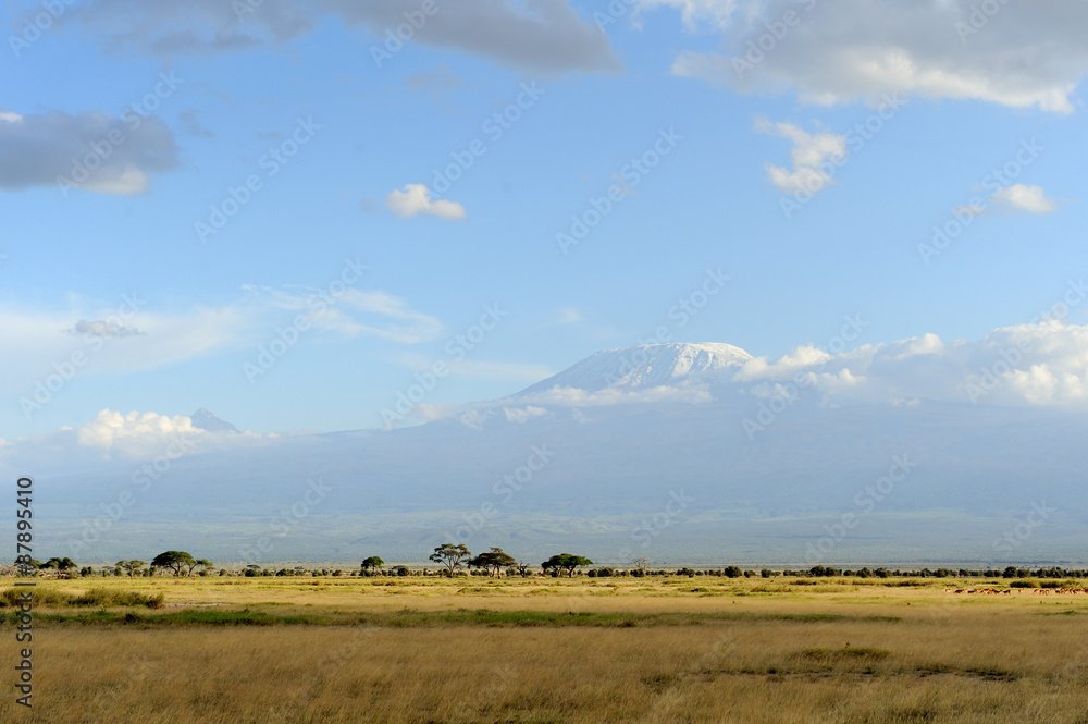 Snow on top of Mount Kilimanjaro Snow on top of Mount Kilimanjaro