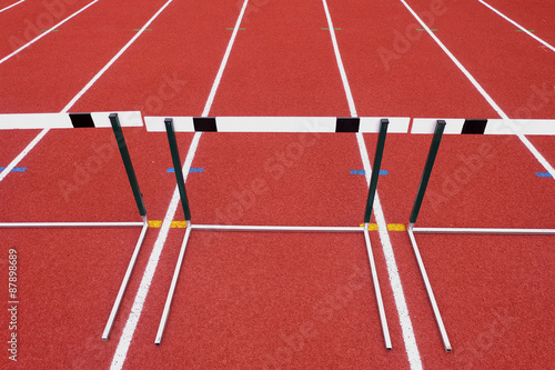 area of the track field for athlete running