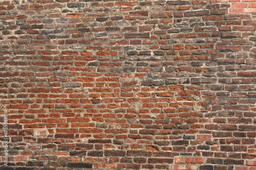 Old brick wall. Background texture