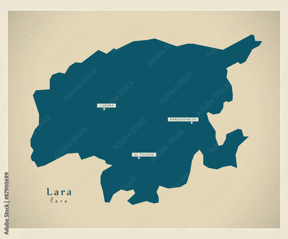 Modern Map - Lara VE