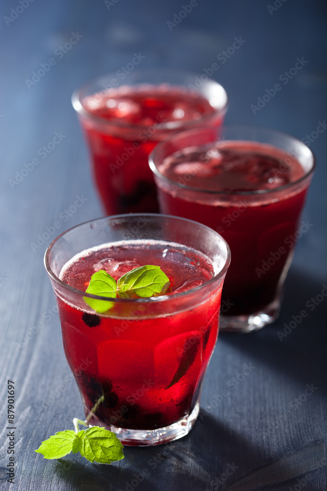 refreshing blueberry drink with lime and mint refreshing blueberry drink with lime and mint