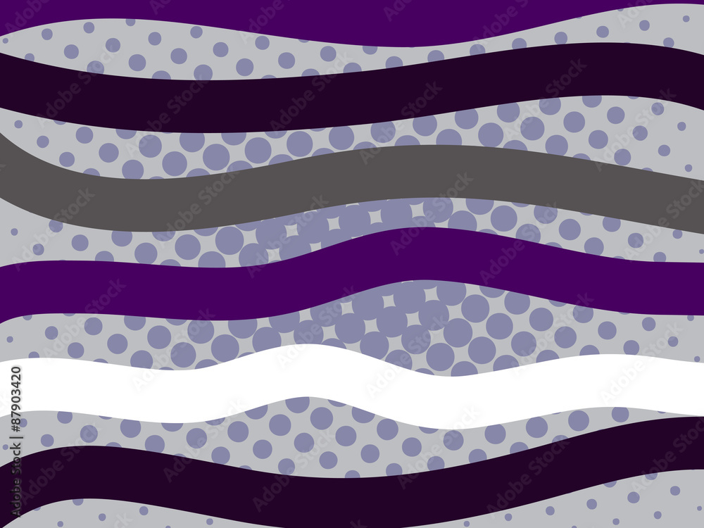 Fototapeta premium Abstract purple grey strips background
