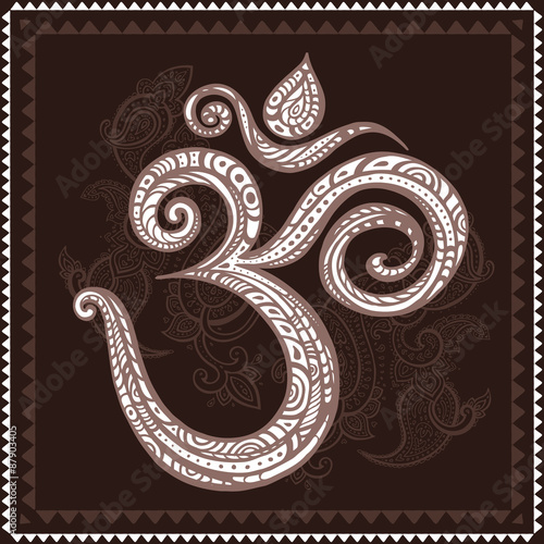 Aum, Om symbol.