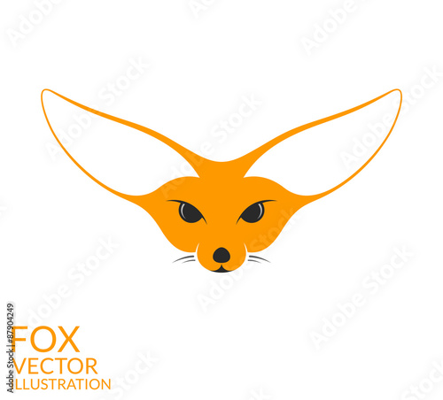 Canvas Print Fennec fox