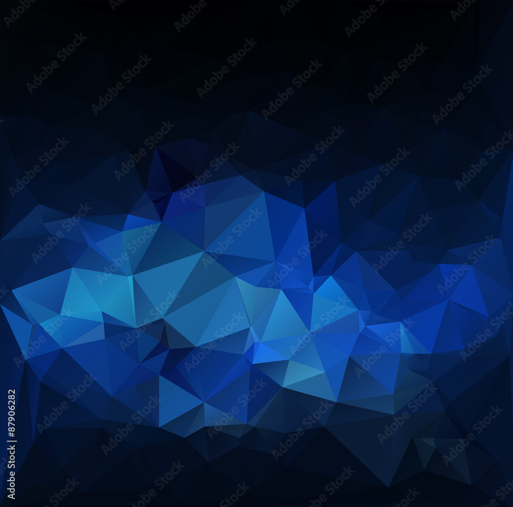 Blue Polygonal Mosaic Background, Creative Design Templates Blue Polygonal Mosaic Background, Creative Design Templates