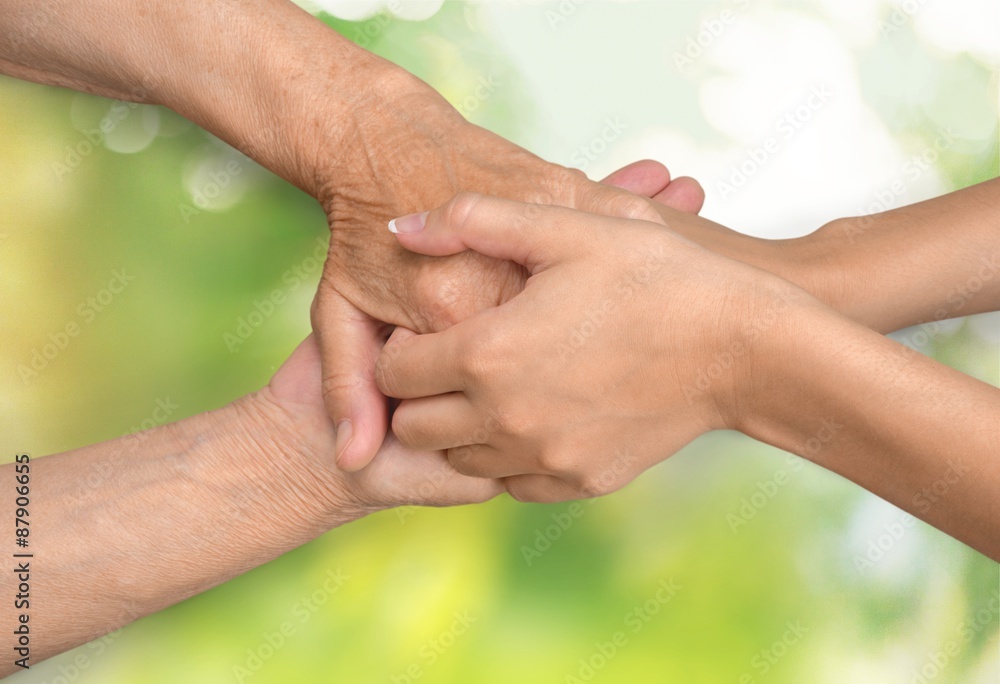 Human Hand, Care, Nursing Home. Human Hand, Care, Nursing Home.