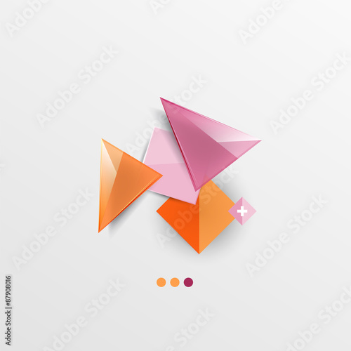 Free Download Modern abstract geometric info banner - GFXLoad