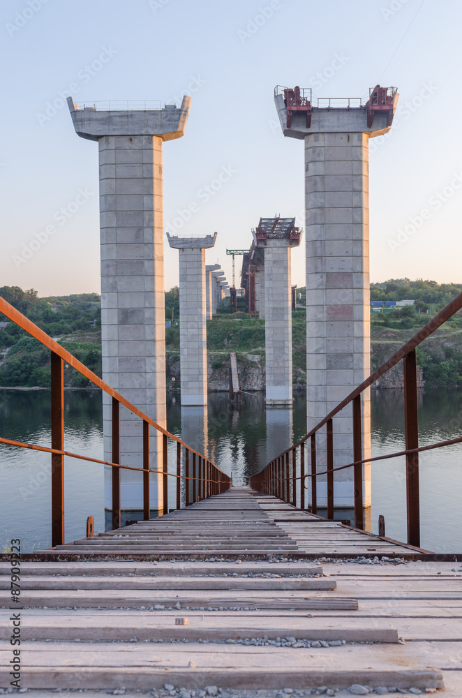 Fototapeta premium bridge building