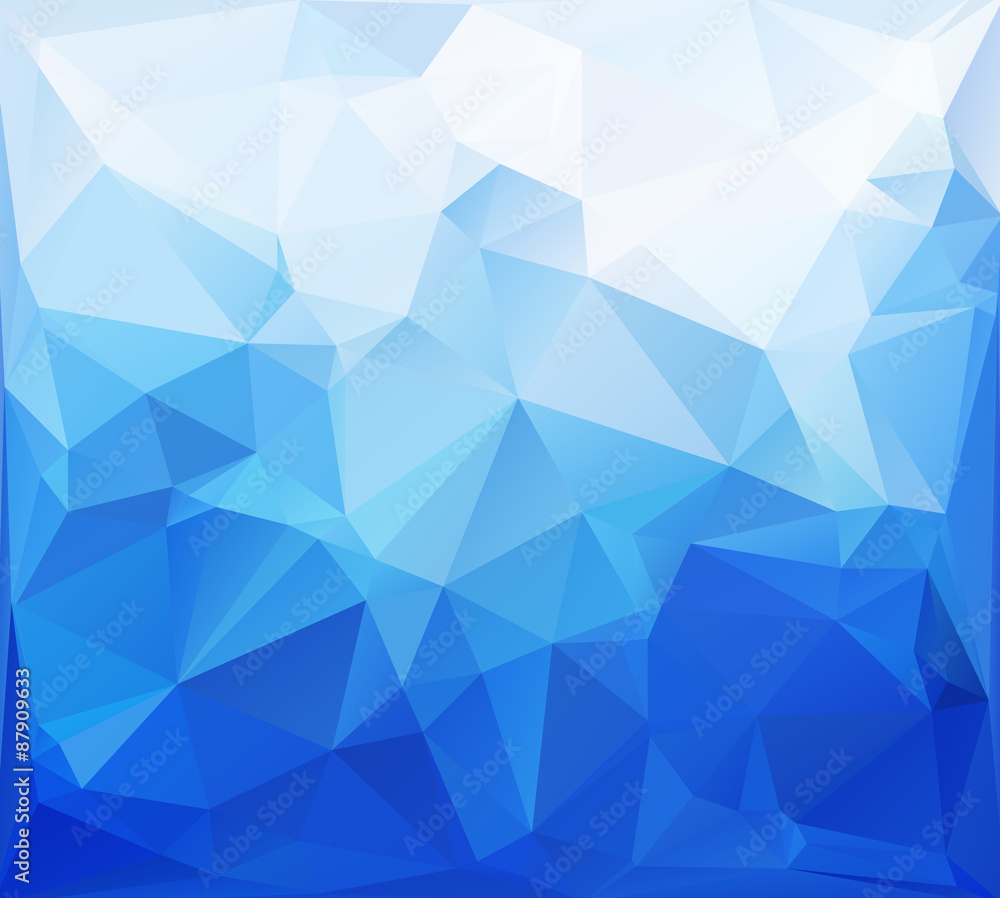 Blue Polygonal Mosaic Background, Creative Design Templates Blue Polygonal Mosaic Background, Creative Design Templates