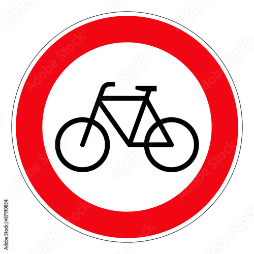 Verbot für Radfahrer