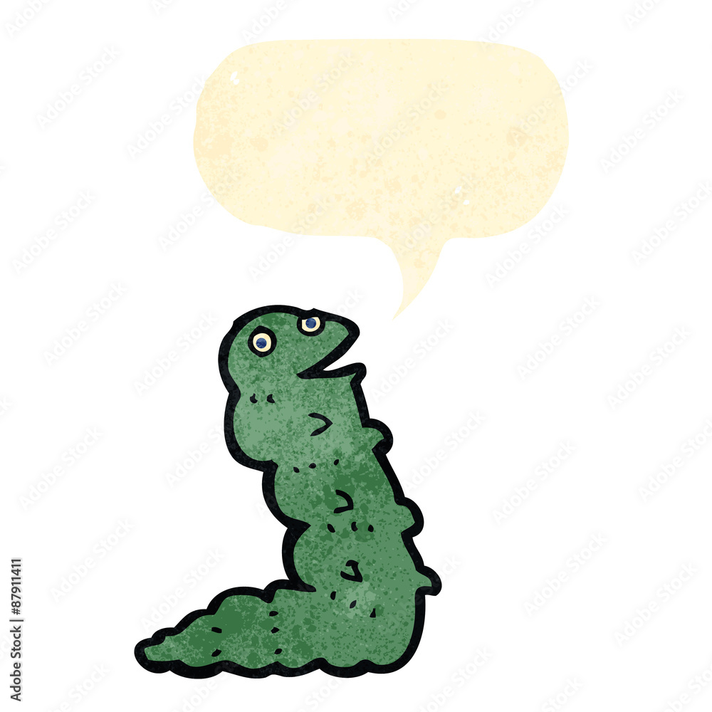retro cartoon happy caterpillar retro cartoon happy caterpillar