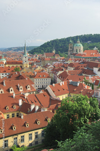 panorama of Prague is Prague Hill