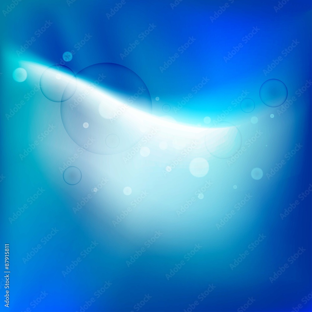 Abstract vector water wave background with place for text or illustration Abstract vector water wave background with place for text or illustration