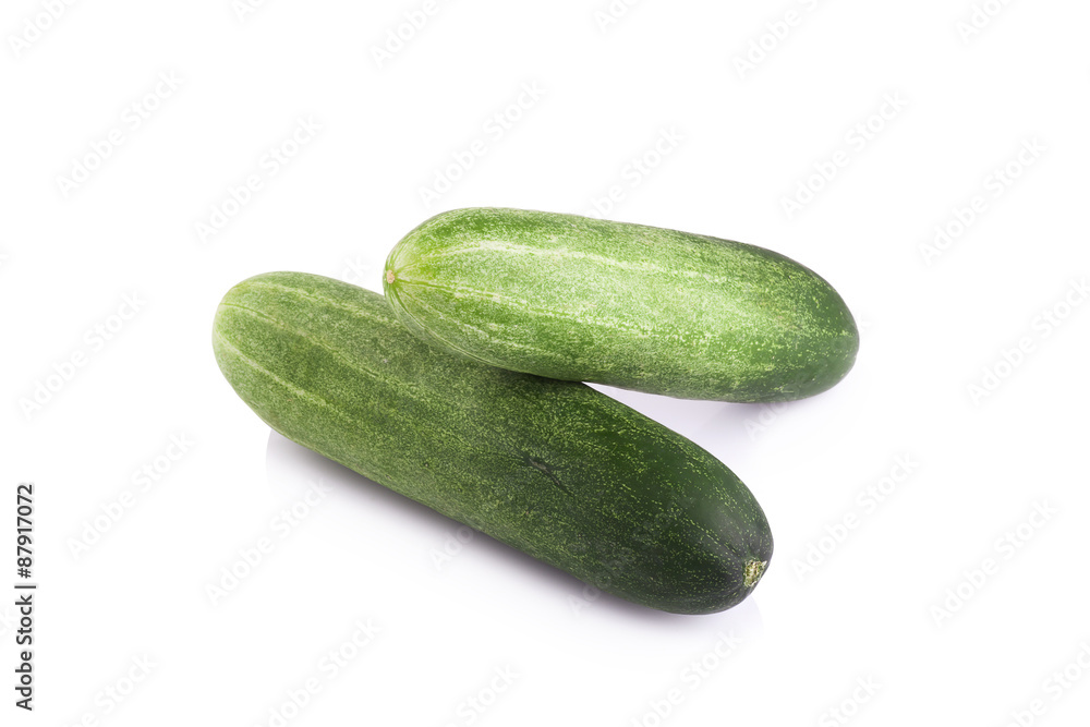 Cucumber isolated on white background Cucumber isolated on white background