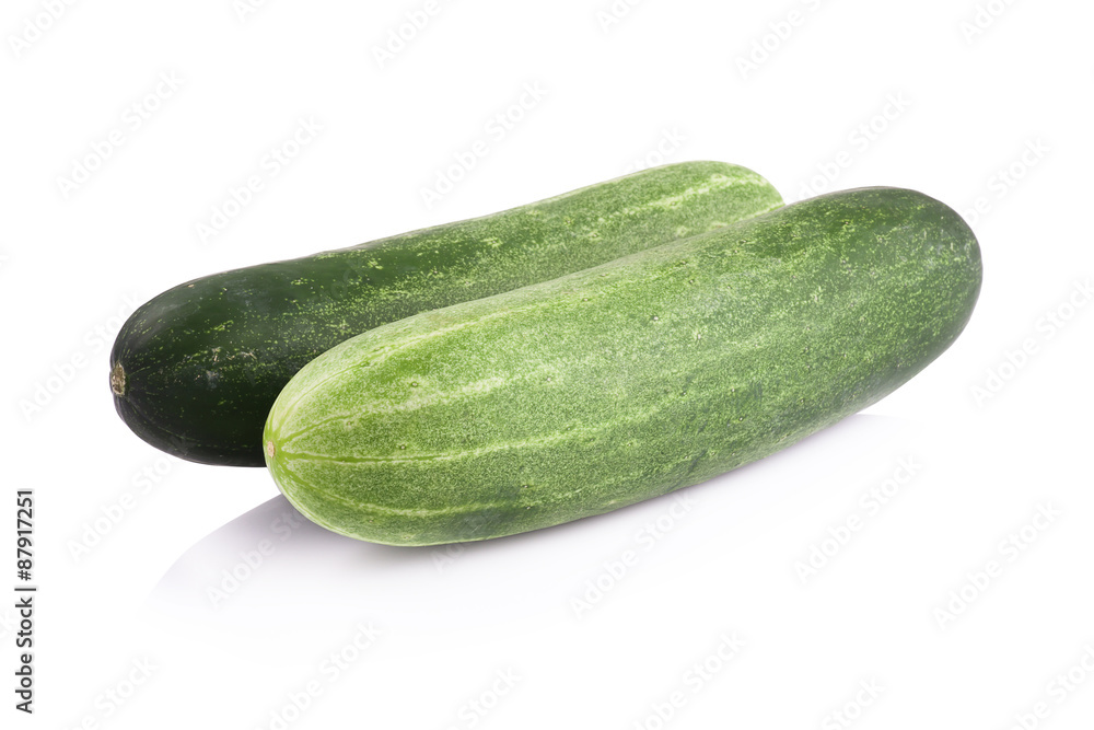 Cucumber isolated on white background Cucumber isolated on white background