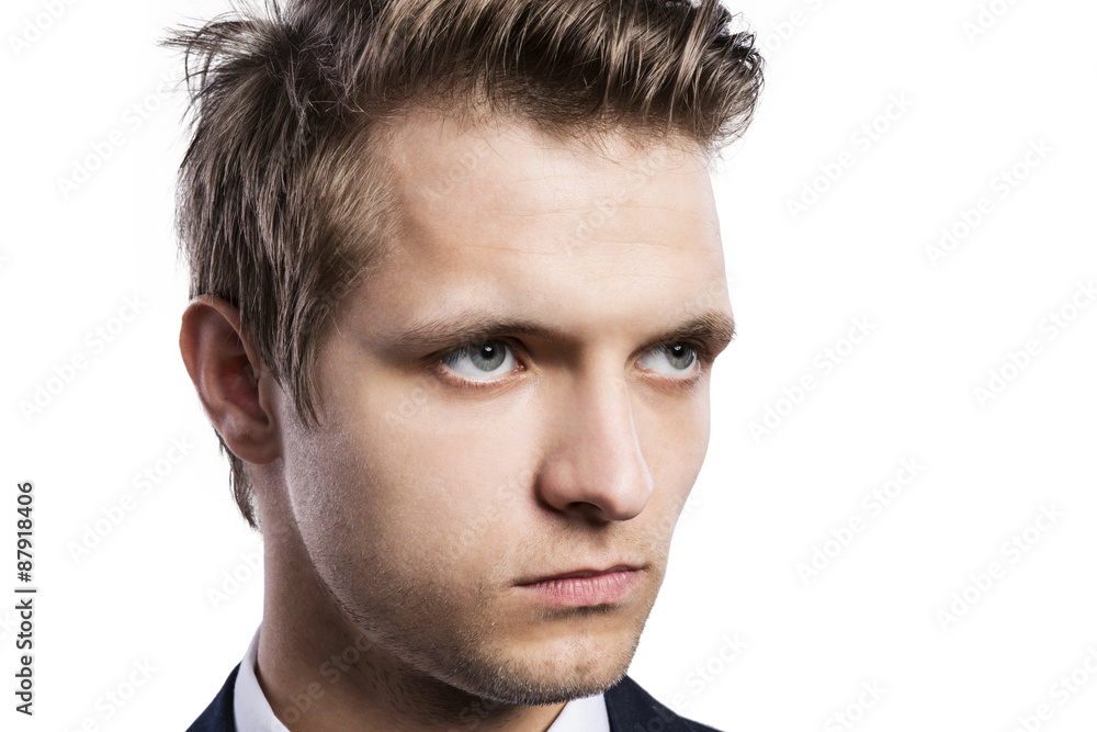 Obraz premium Young handsome businessman.