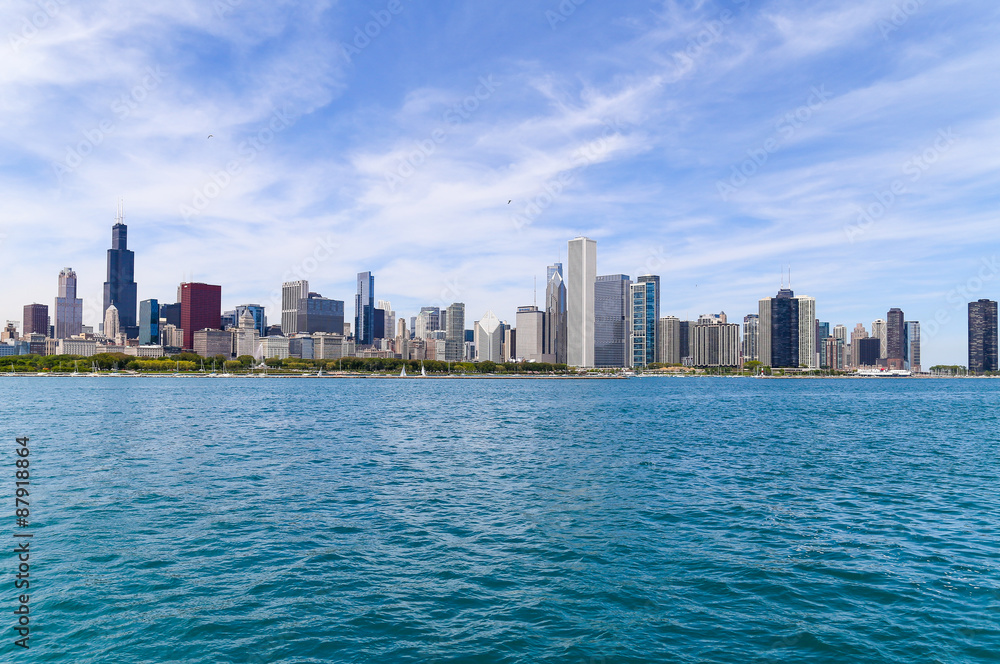 Fototapeta premium Chicago Skyline