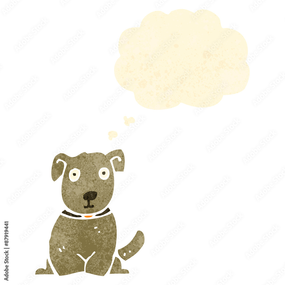 retro cartoon little dog retro cartoon little dog