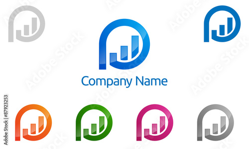 P, p letter, vector, logo, design,