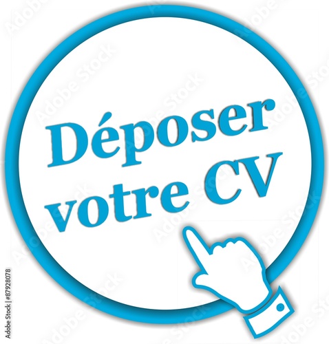 bouton déposer votre CV
