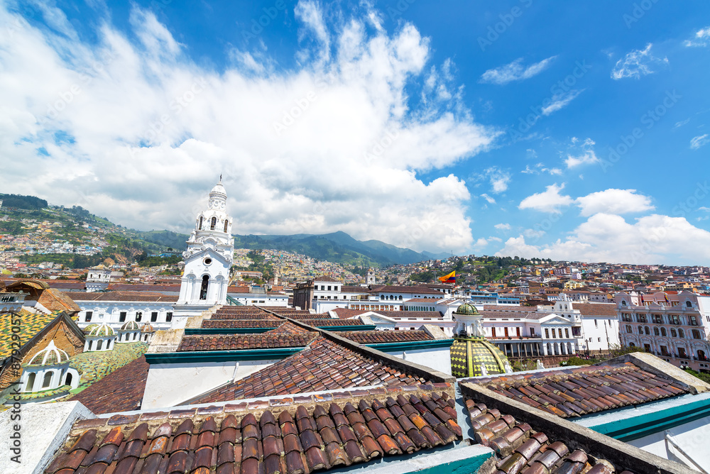 Fototapeta premium Quito Colonial Cityscape