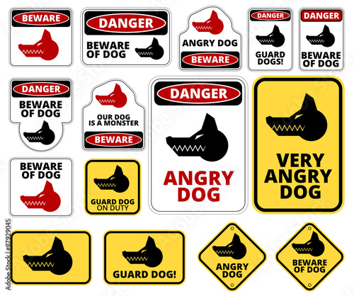 Beware of dog