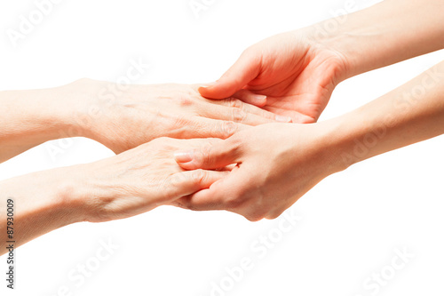 hands touch