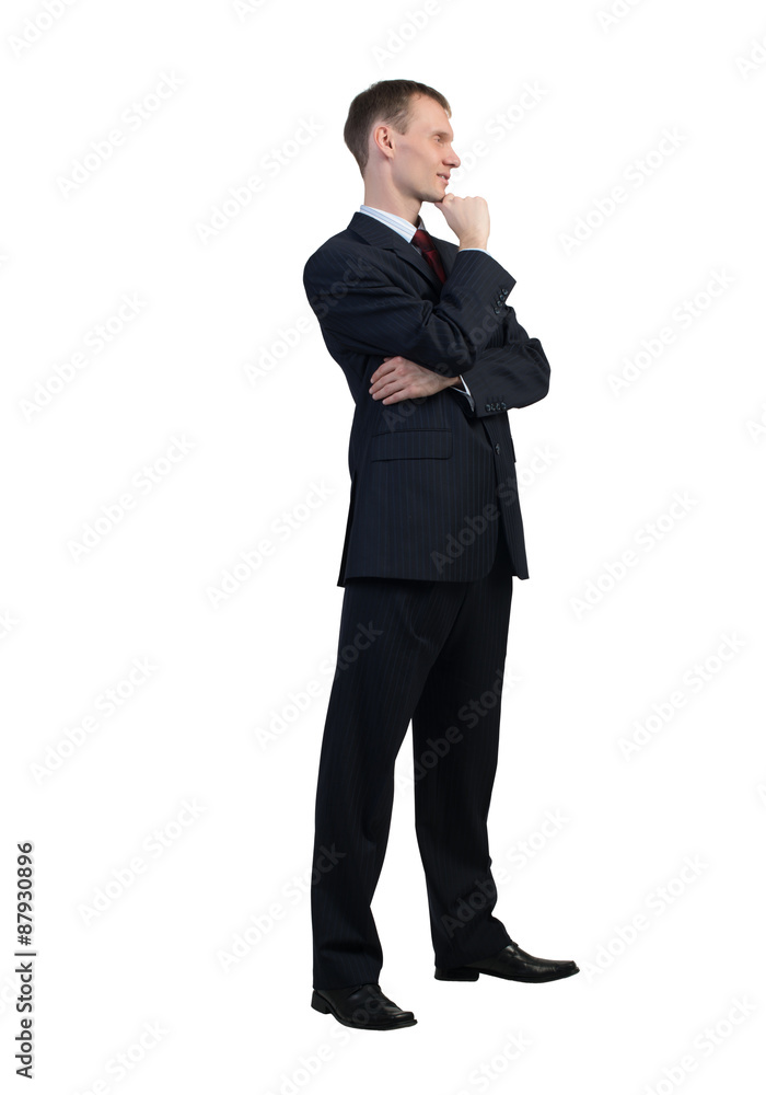 Thoughtful businessman Thoughtful businessman