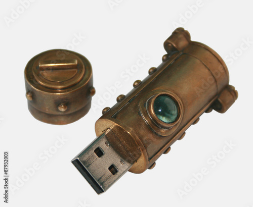 USB flash drive made Steampunk