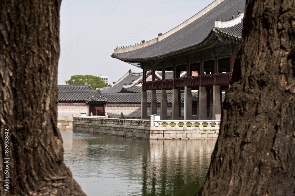Gyeonghoeru Pavilion of Gyeongbokgung Palace, Seoul, South Korea Gyeonghoeru Pavilion of Gyeongbokgung Palace, Seoul, South Korea