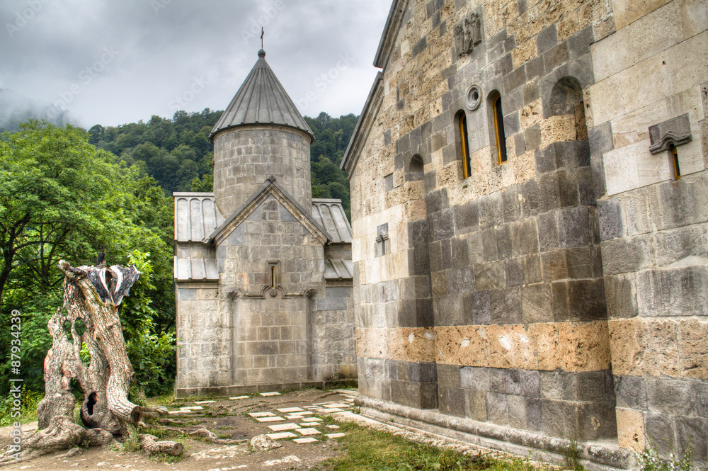 The monastery of Haghartsin in Armenia
