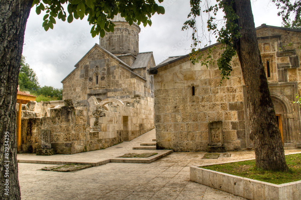 The monastery of Haghartsin in Armenia
