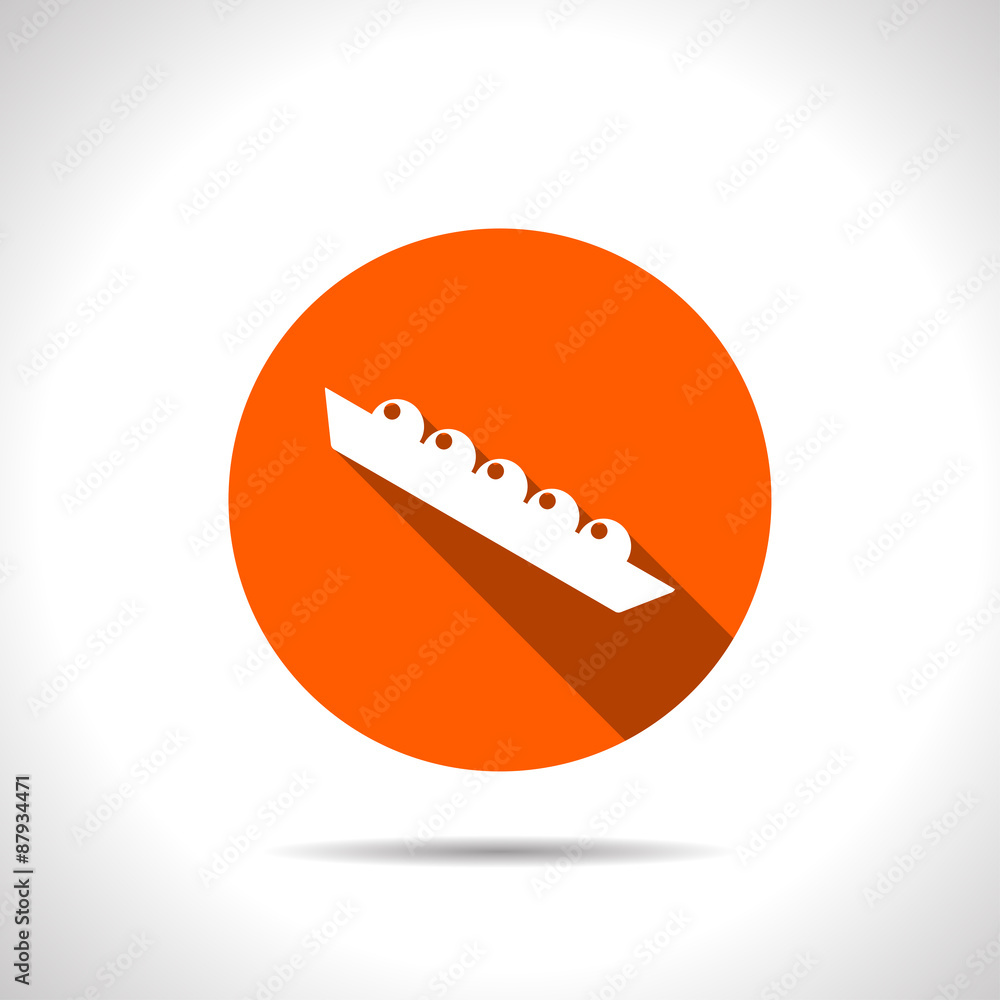 Obraz premium Vector peas icon. Food icon. Eps10