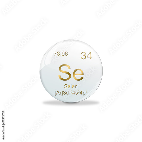 Periodensystem Kugel - 34 Selen