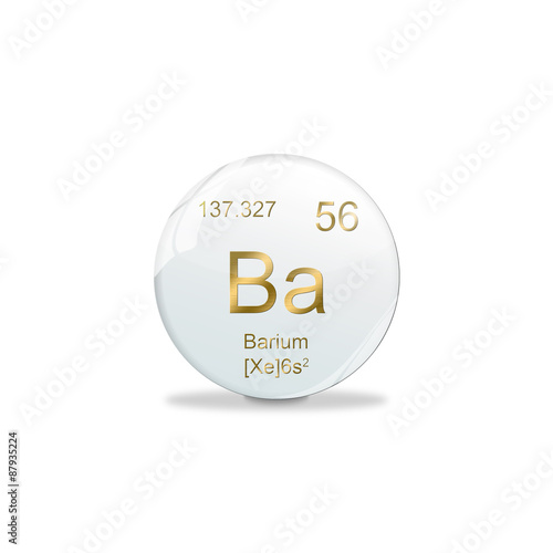 Periodensystem Kugel - 56 Barium