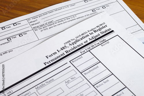 Form permanent US residence