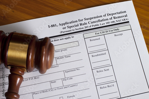 Application Suspension of Deportation photo