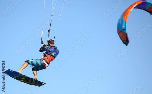 Obraz na płótnie kitesurf