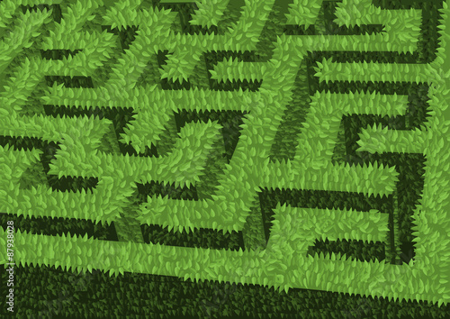 green maze