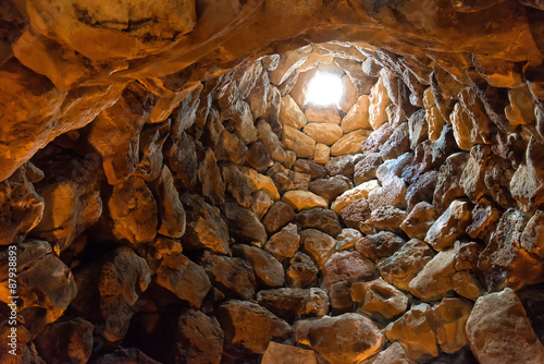 Nuraghe von Su Nuraxi in Sardinien