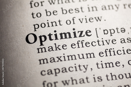 optimize